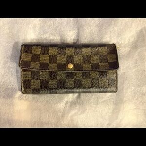 Authentic Louis Vuitton Vintage Monogram Sarah Long Wallet - Made in Spain